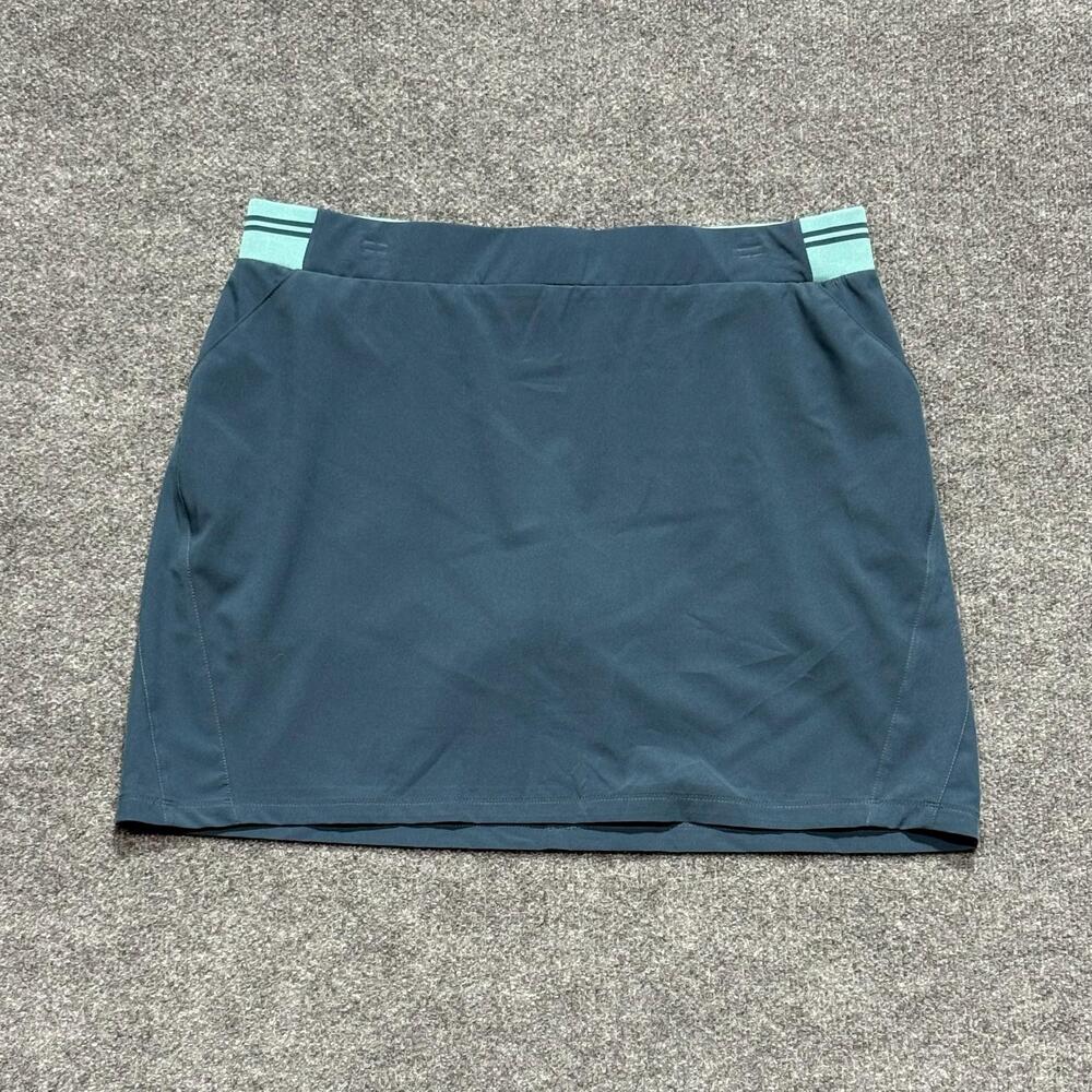 Tee Time Skort Womens XL Blue Golf Athletic Built In Shorts Pockets Stretch